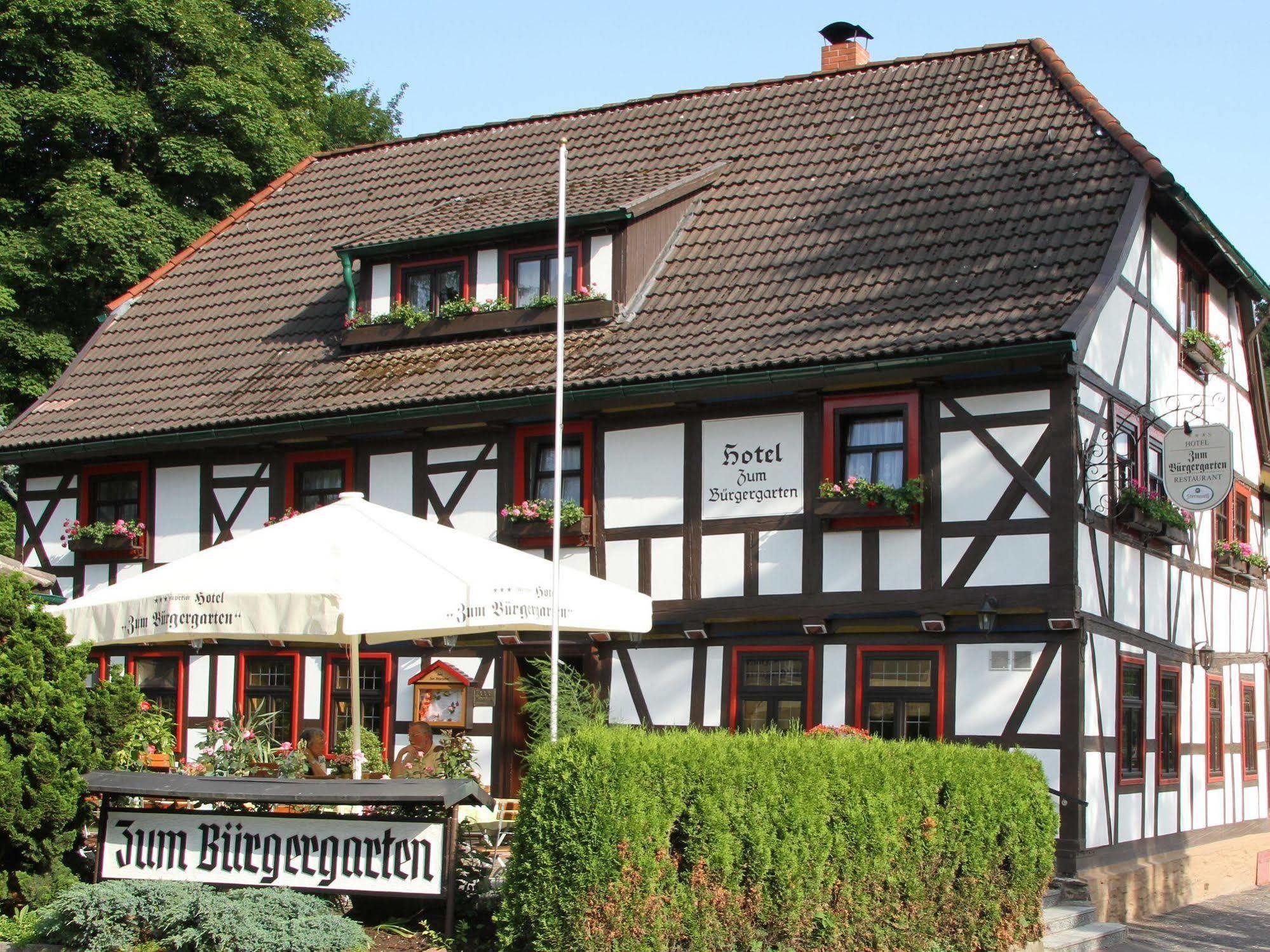 Hotel Zum Buergergarten Stolberg  Exterior photo